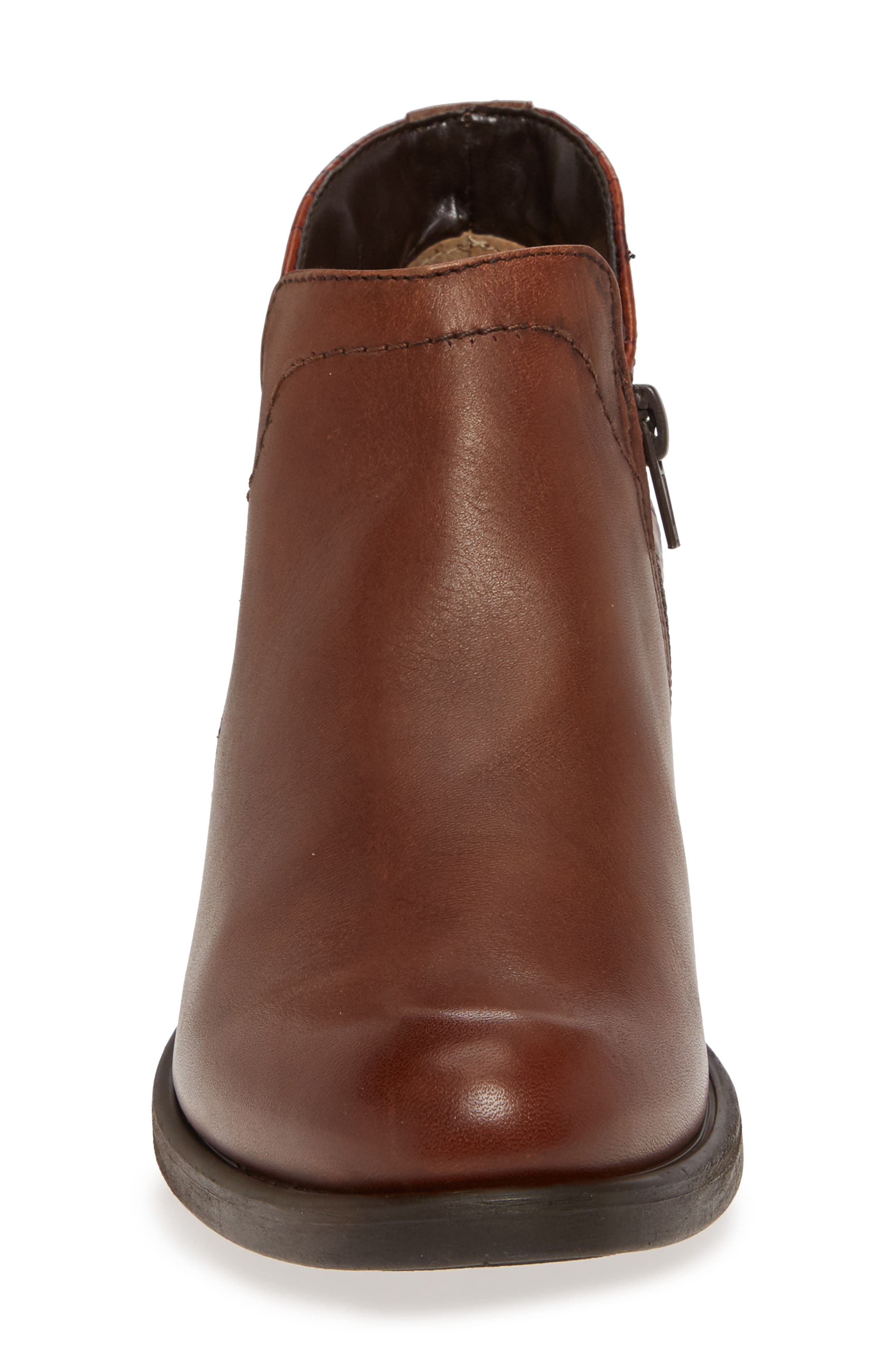 Global Bootie, Alternate, color, LUGGAGE LEATHER