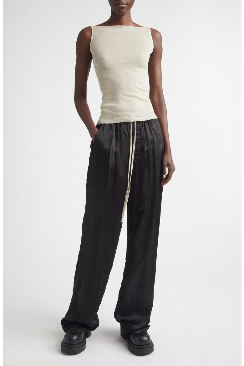 Raw Edge Cotton Tank, Alternate, color, SAND