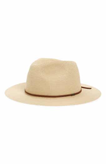 Brixton Victoria Straw Fedora Nordstrom