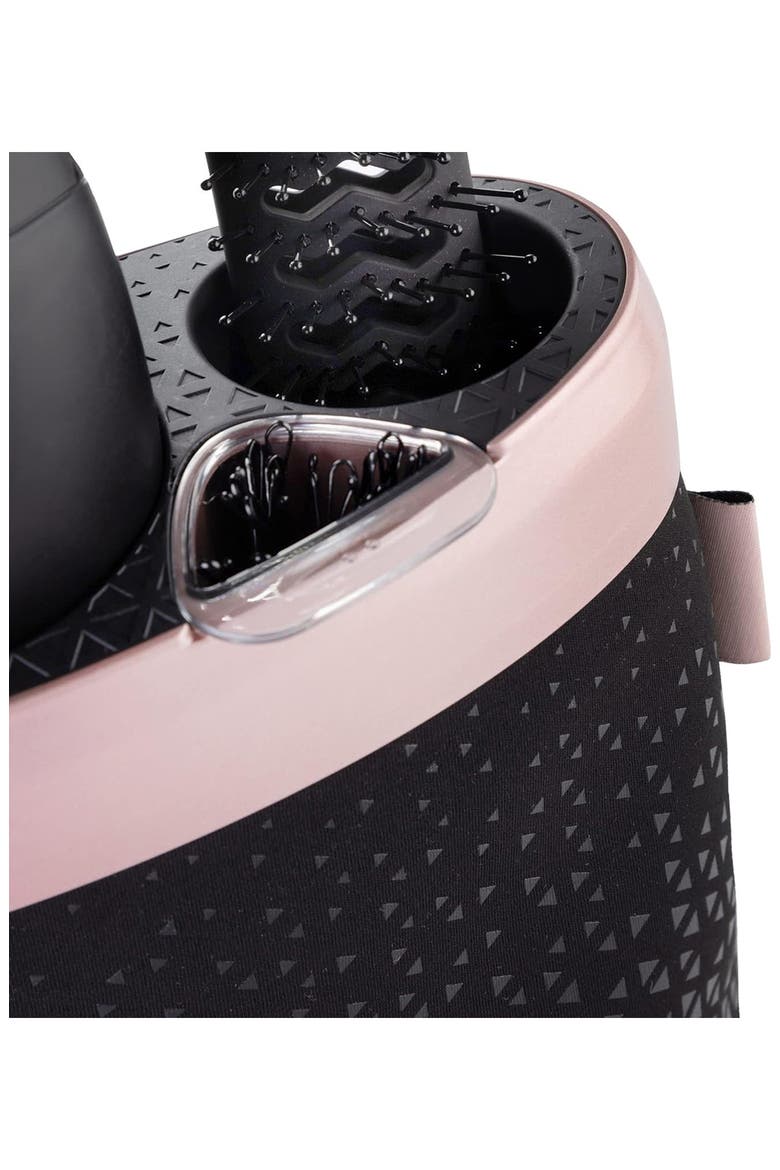 Styling Dock, Alternate, color, BLACK/ ROSE GOLD