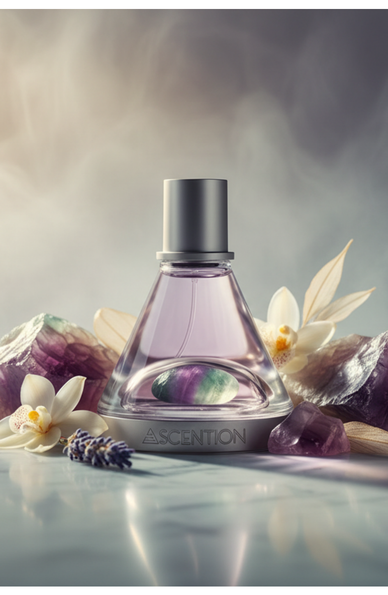 ASCENTION Parfums Elorya Imbued in Rainbow Fluorite | Extrait De Parfum 1.7oz | 50mL, Alternate, color, NO COLOR