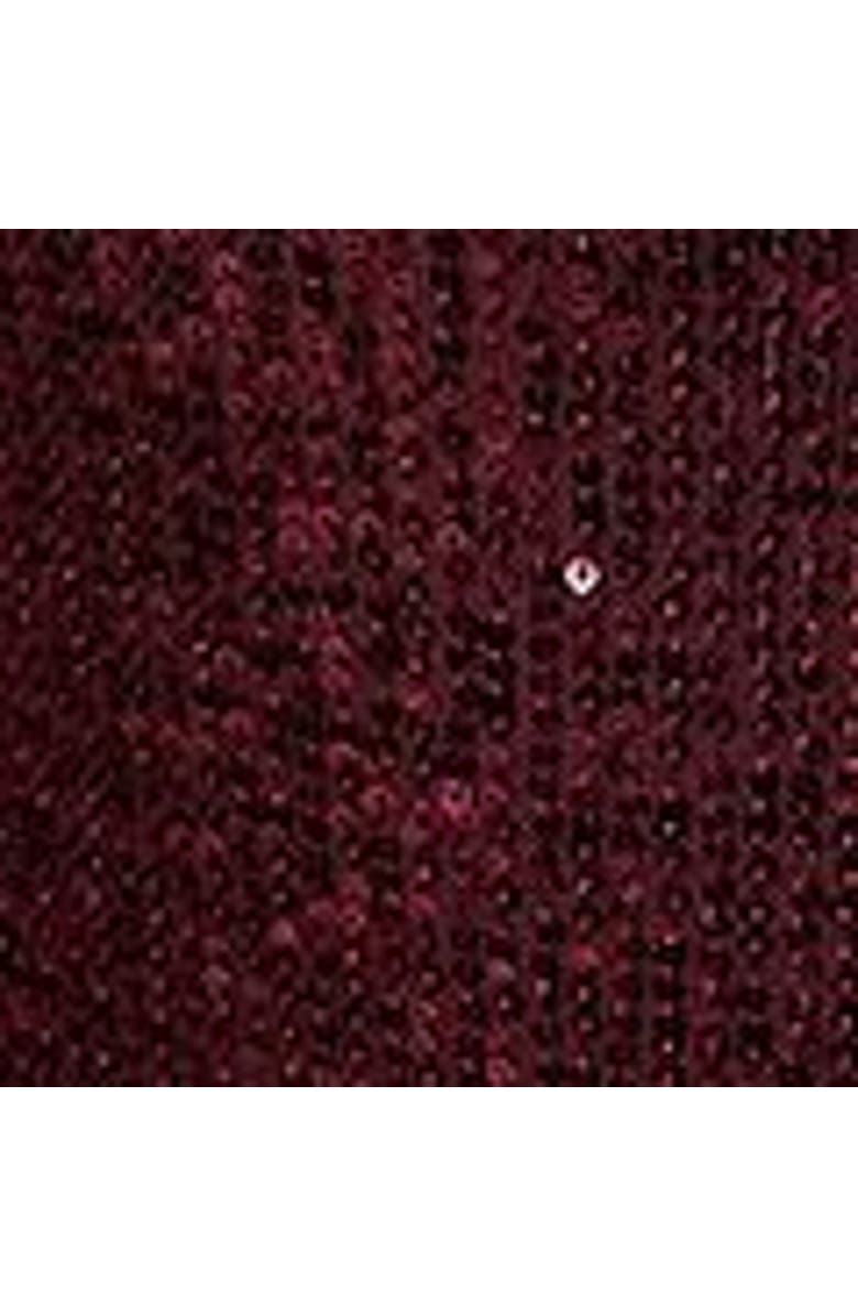 Oasis Occasion Sequin Ruffle Midaxi Dress, Alternate, color, Berry