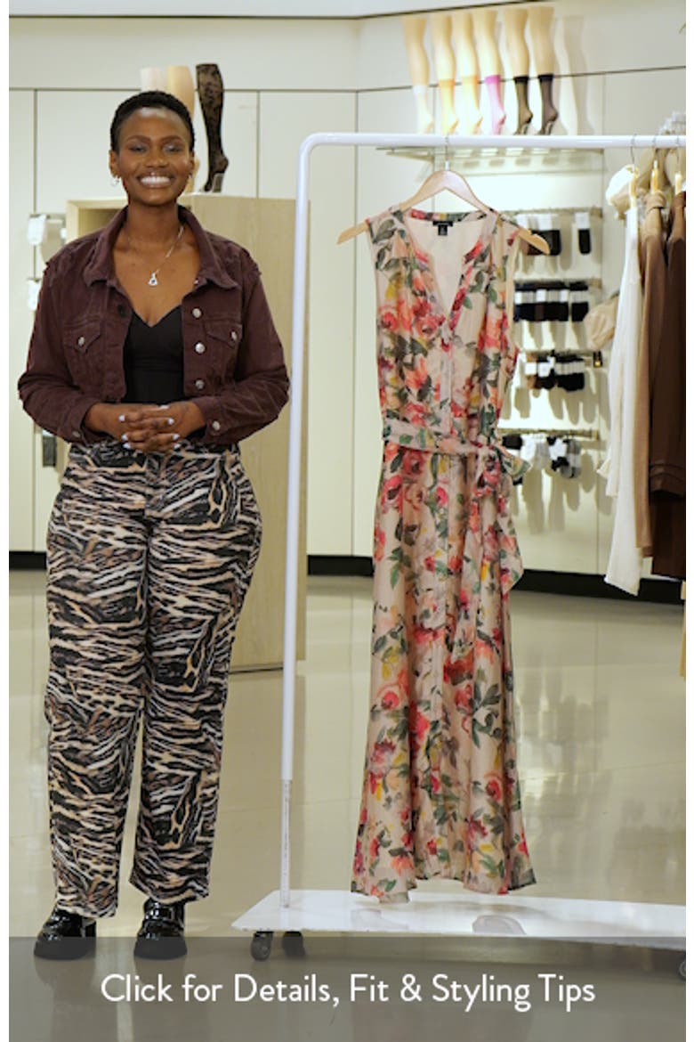 Tie Waist Maxi Dress video
