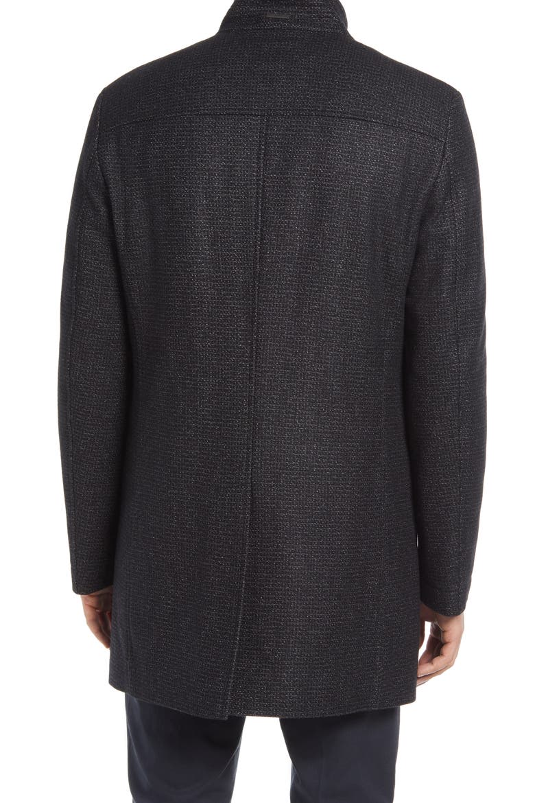 Nieven Men's Wool Blend Topcoat, Alternate, color, OPEN GREY