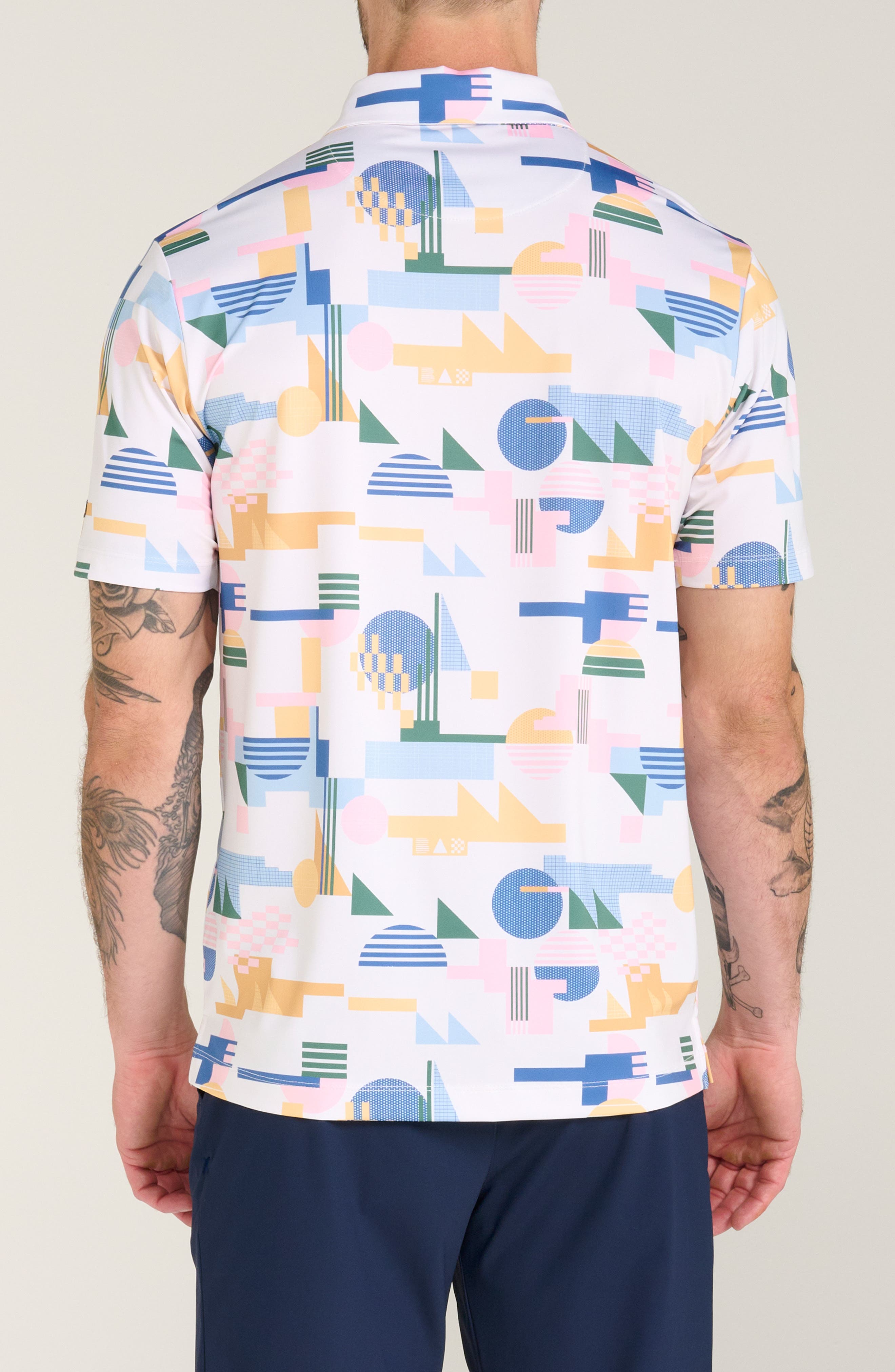 Core Patterned Performance Golf Polo - image 2
