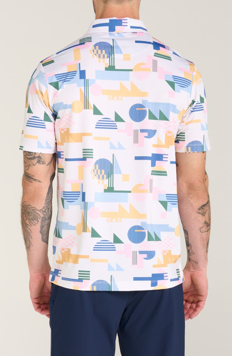 Bad Birdie Core Patterned Performance Golf Polo, Alternate, color, 