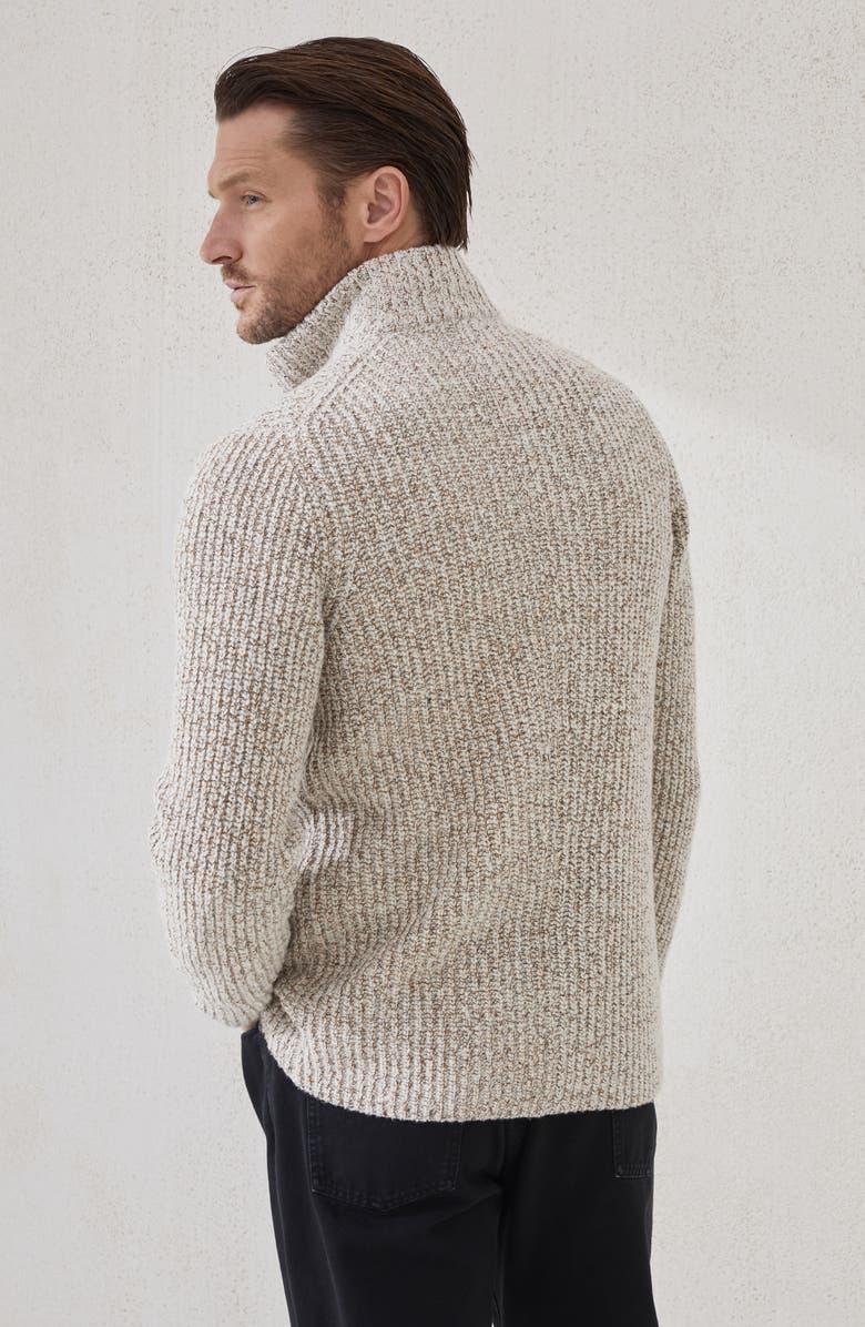 Brunello Cucinelli Cardigan with metal buttons, Alternate, color, Ecru