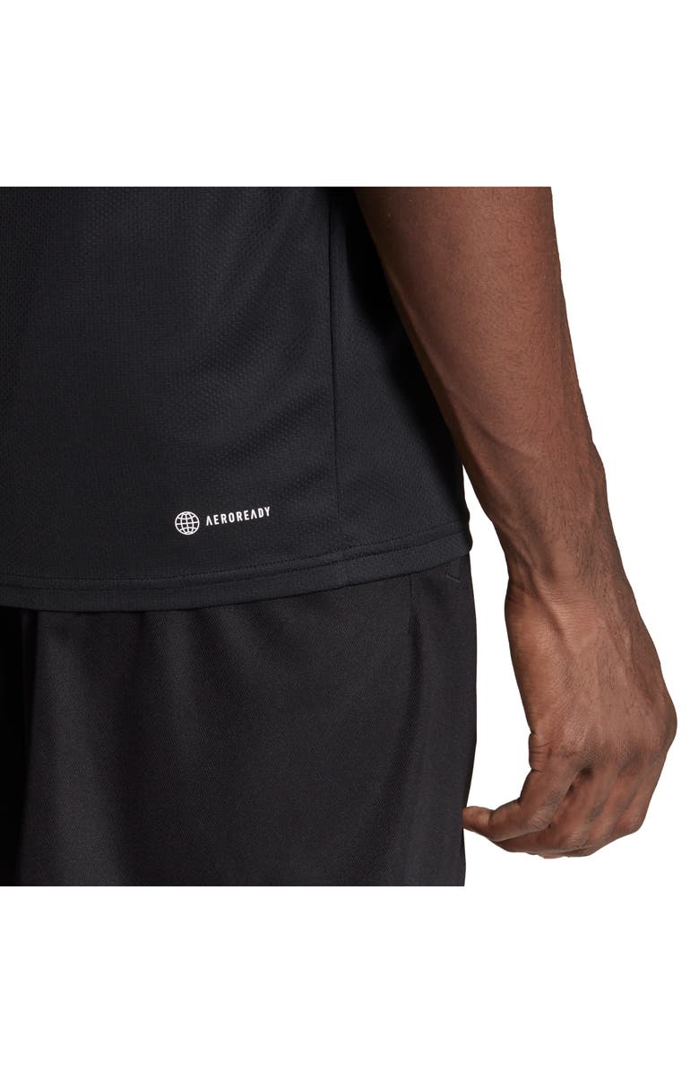 adidas Train Base 3-Stripe T-Shirt, Alternate, color,