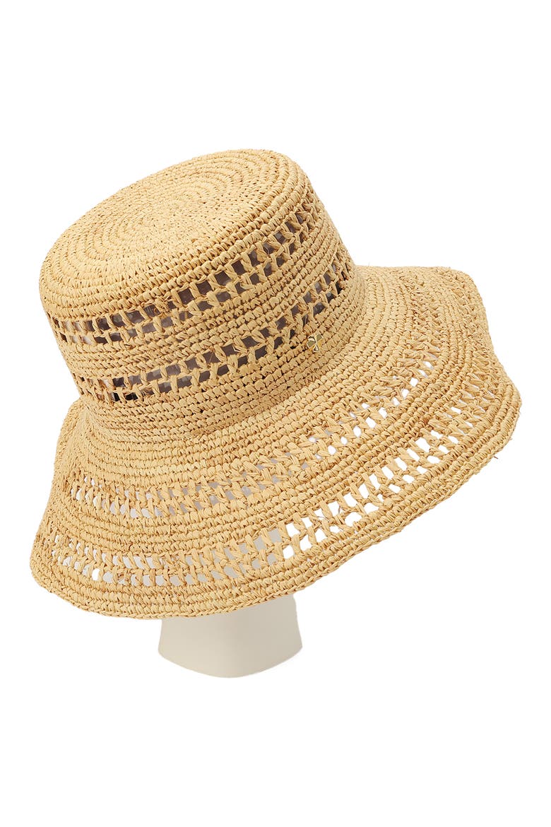 open weave sun hat, Alternate, color, NATURAL