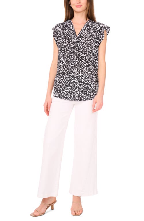 VINCE CAMUTO VINCE CAMUTO FLUTTER SLEEVE TOP