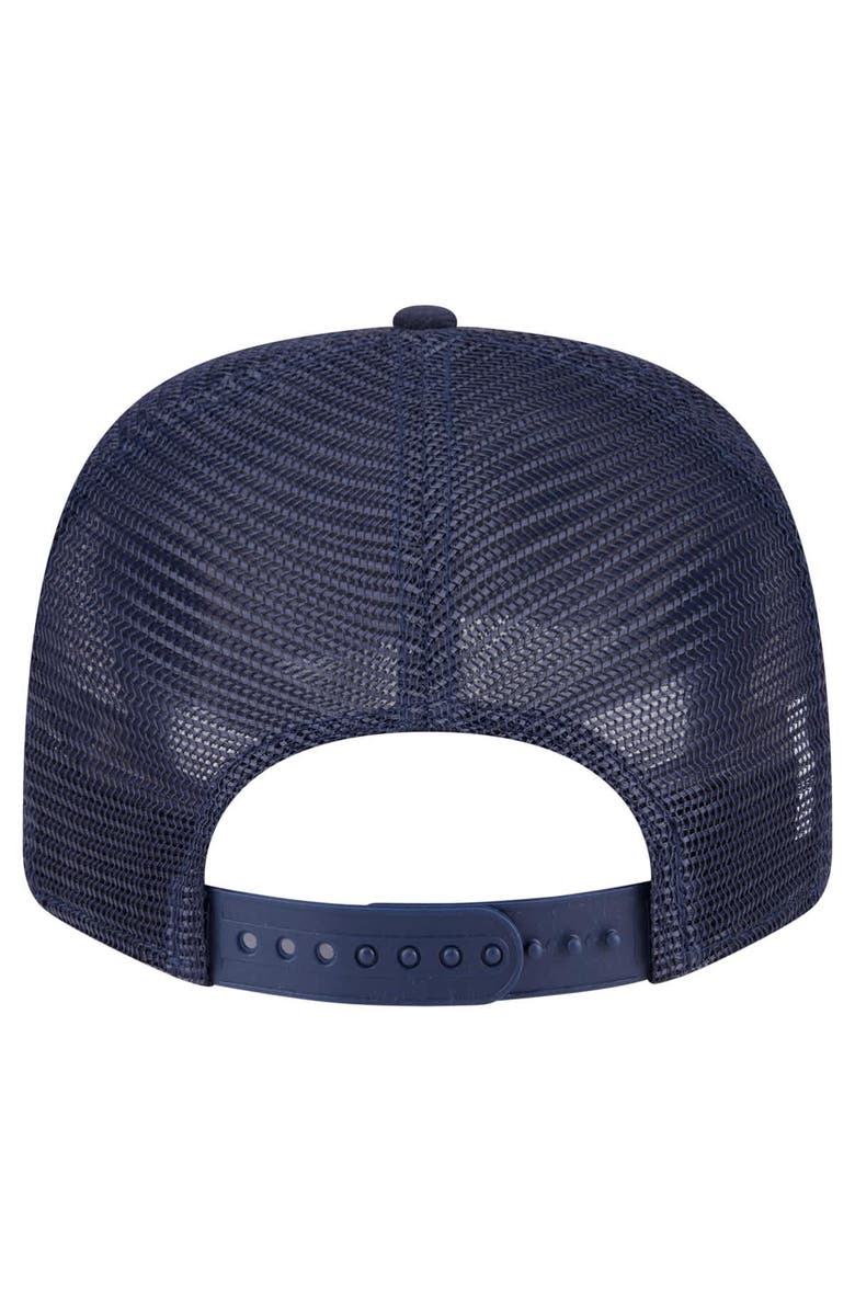 New Era Men's New Era Navy Chicago Bears Main Trucker 9SEVENTY Stretch-Snap Hat, Alternate, color, 