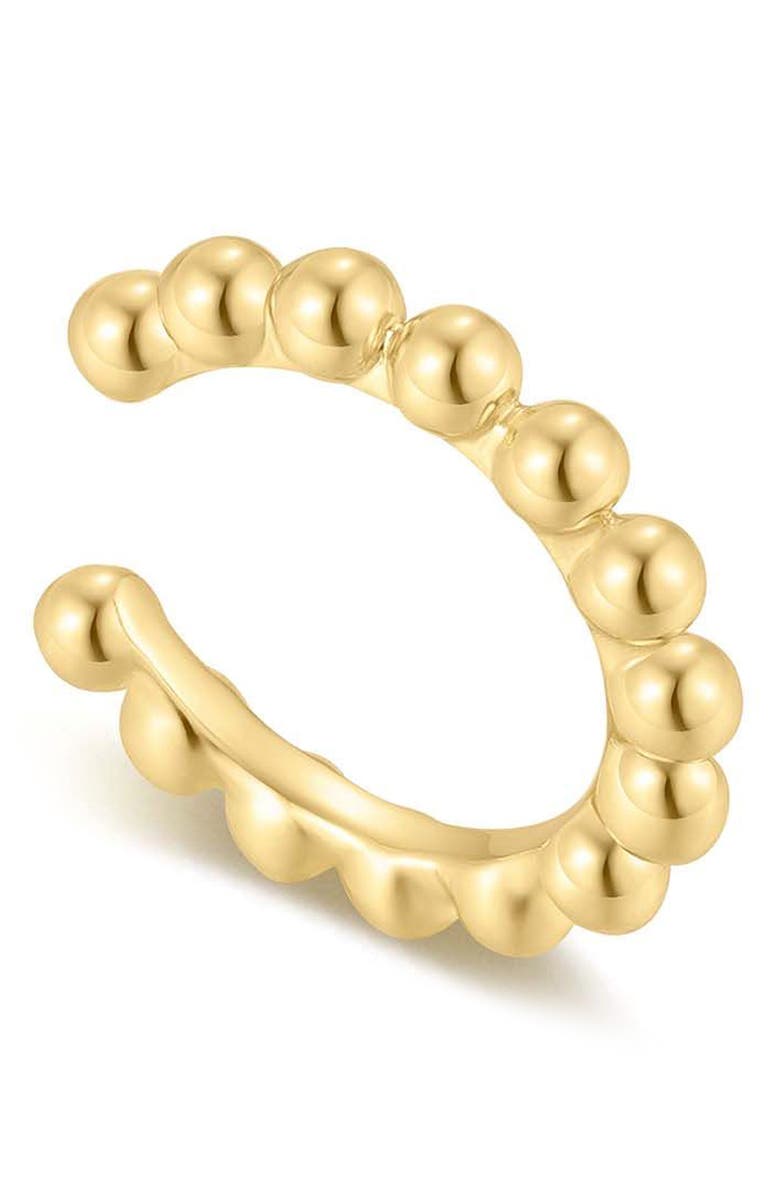 ANIA HAIE Beaded Ear Cuff, Main, color, 