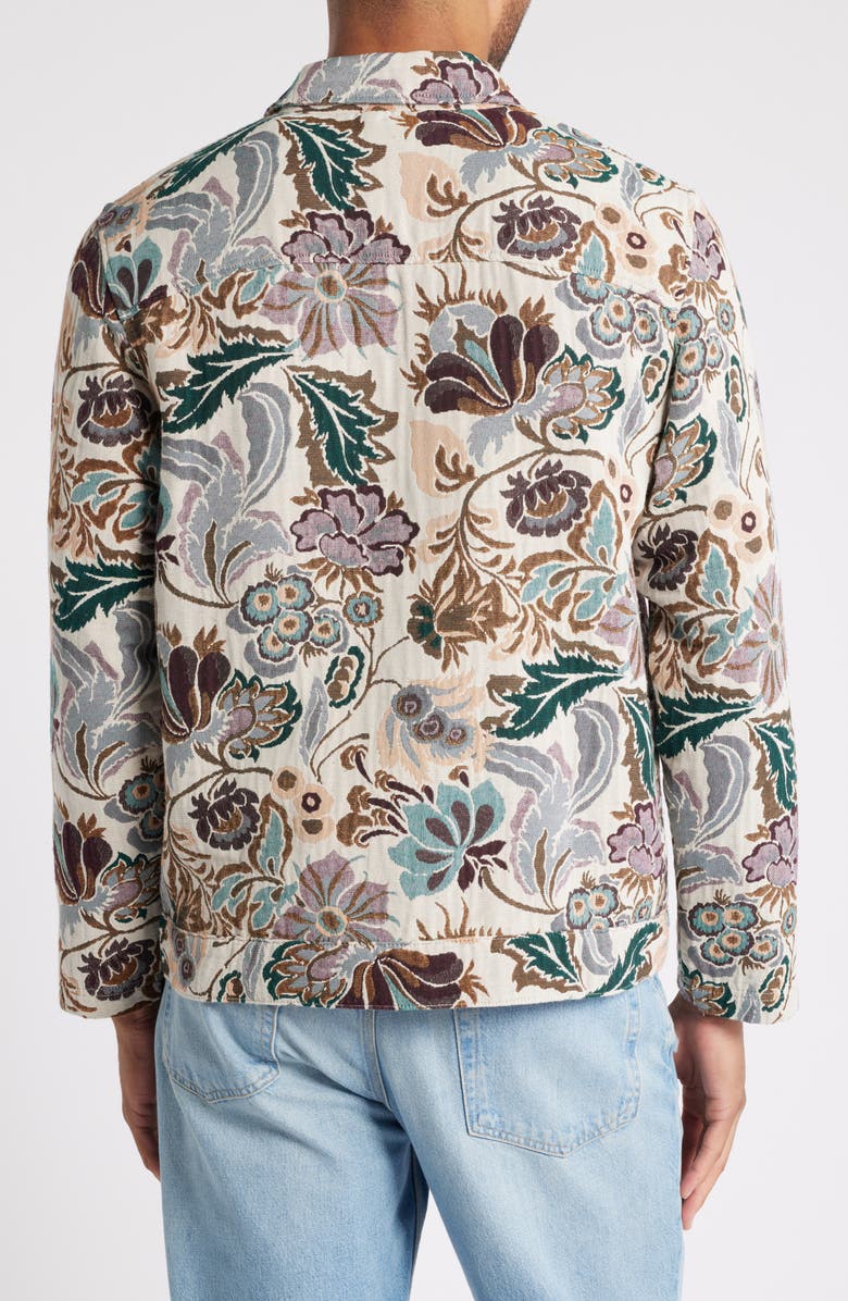 Wax London Iggy Botanical Paisley Jacquard Jacket, Alternate, color,