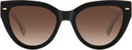 Carrera Eyewear 55mm Gradient Cat Eye Sunglasses