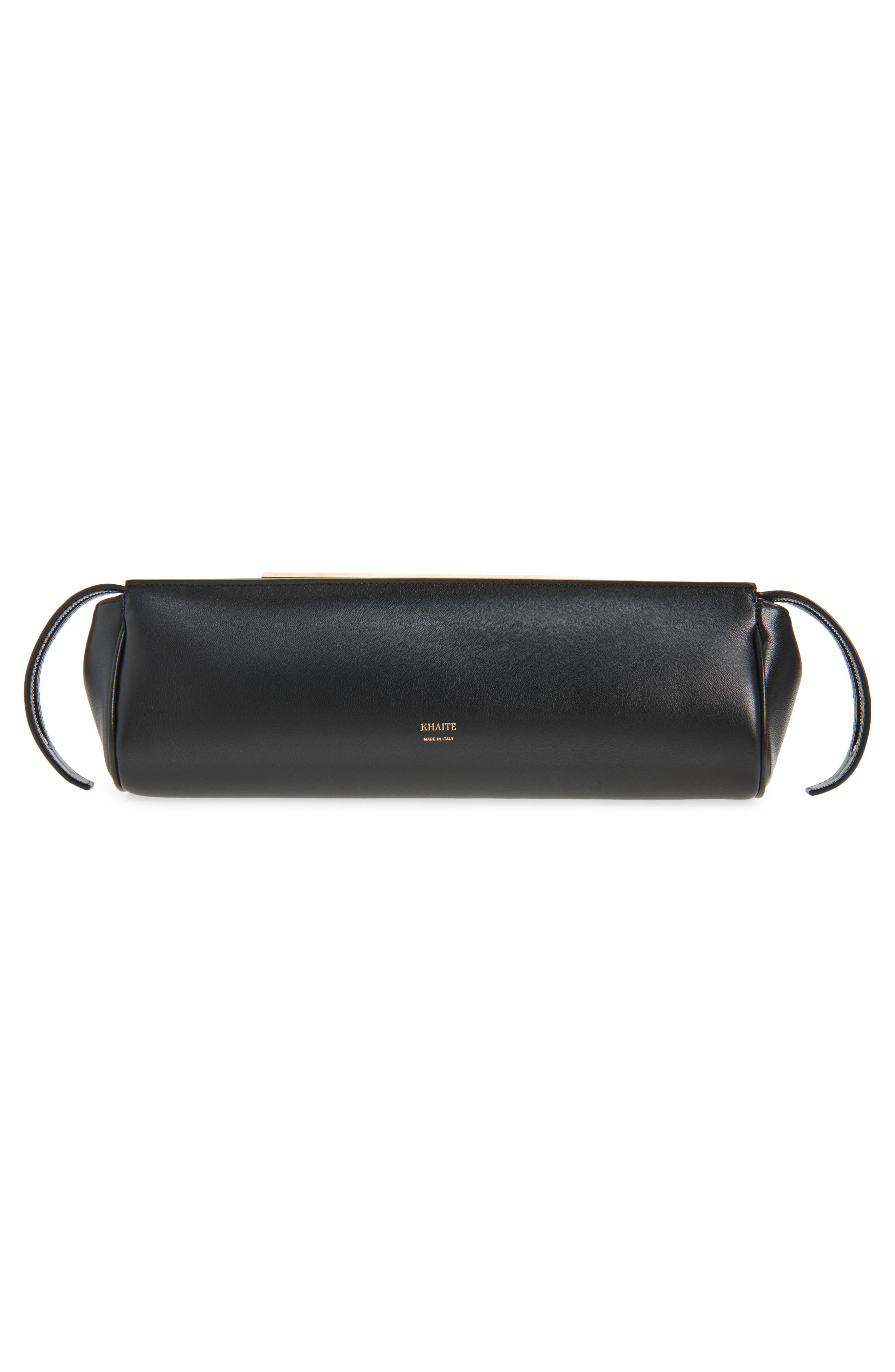 Khaite Donna Evening Clutch, Alternate, color, Black