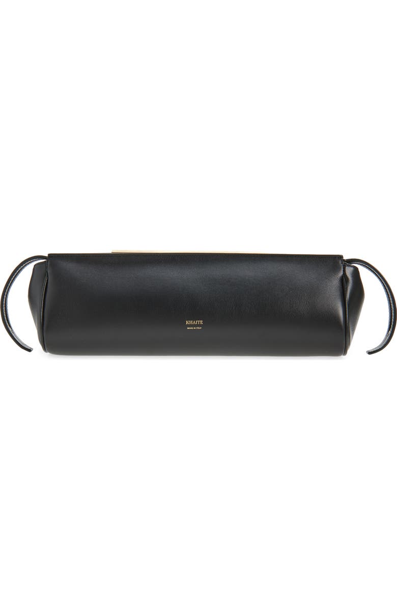 Khaite Donna Evening Clutch, Alternate, color, Black