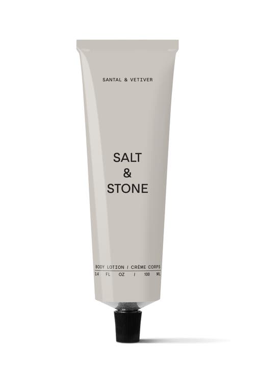 Salt & Stone Santal & Vetiver Full Body Care Ritual Set In Transparent