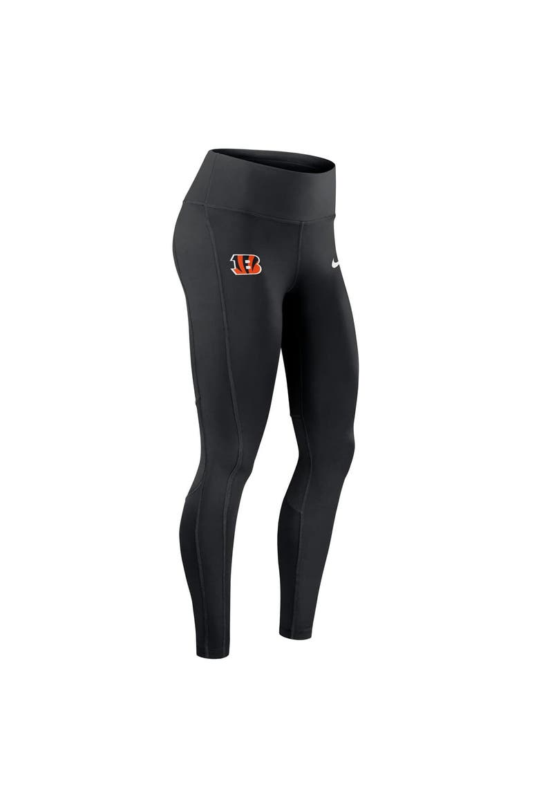 Women's Nike Black Cincinnati Bengals Primetime Epic Fast Dri-FIT Leggings, Alternate, color, Black