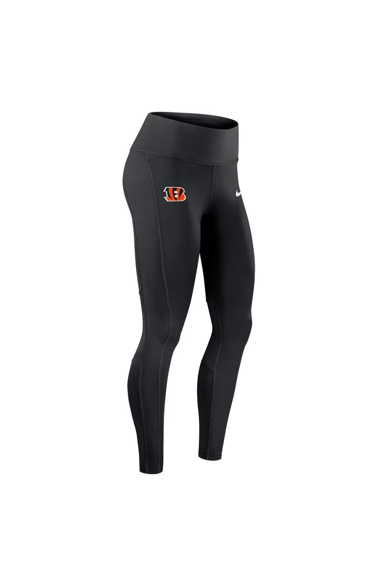 Nike Women's Nike Black Cincinnati Bengals Primetime Epic Fast Dri-FIT Leggings, Alternate, color, Black