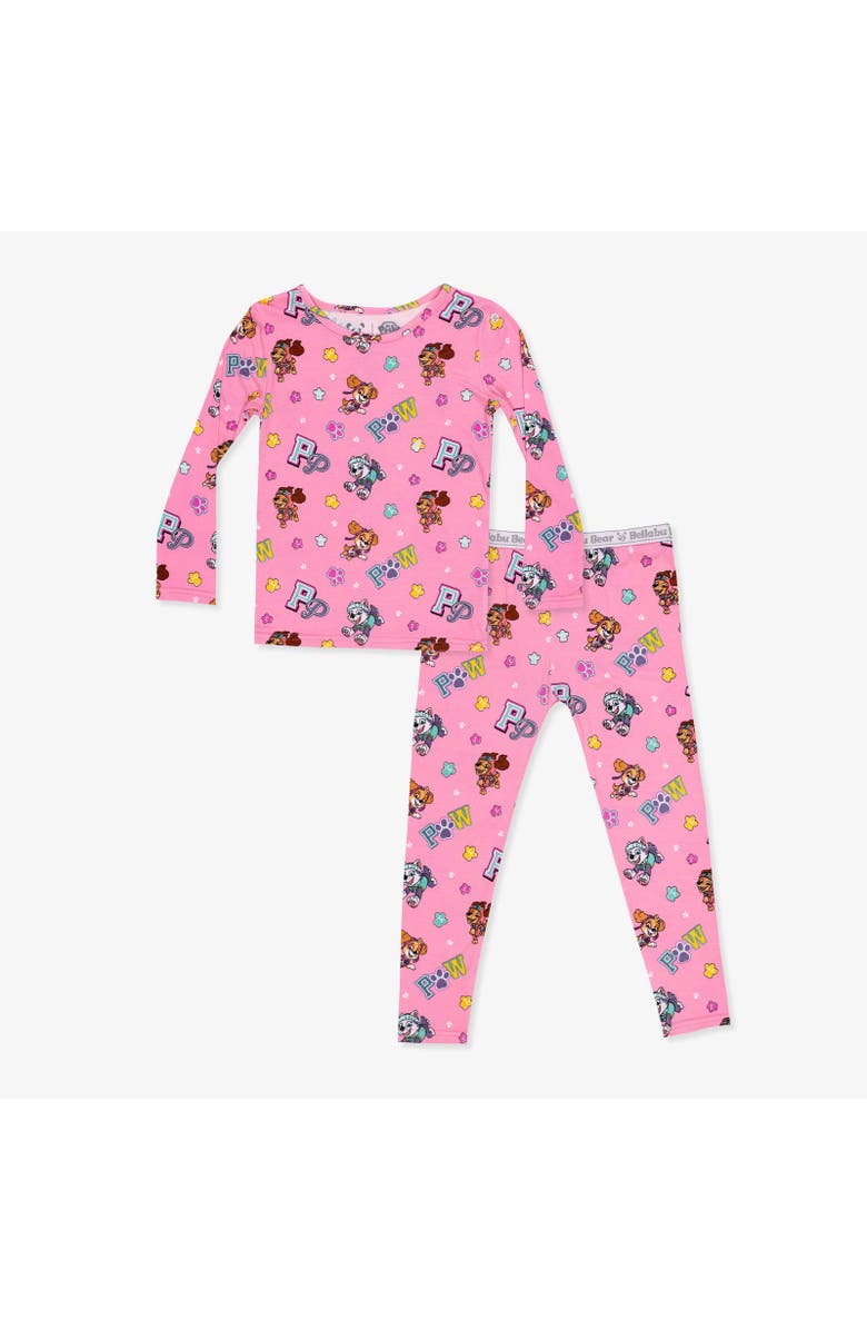 Bellabu Bear Kids' PAW Patrol Varsity Pink Set of 2 Piece Pajamas, Main, color, Paw Patrol: Varsity Pink
