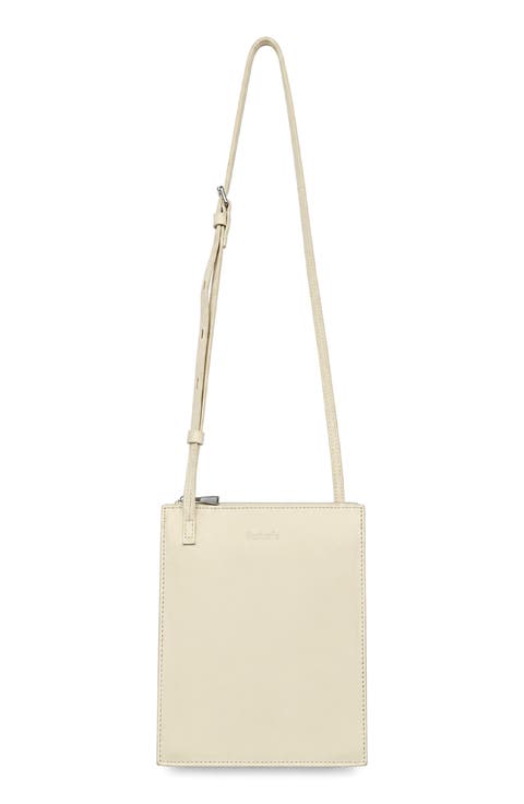 Polly Leather Crossbody Bag