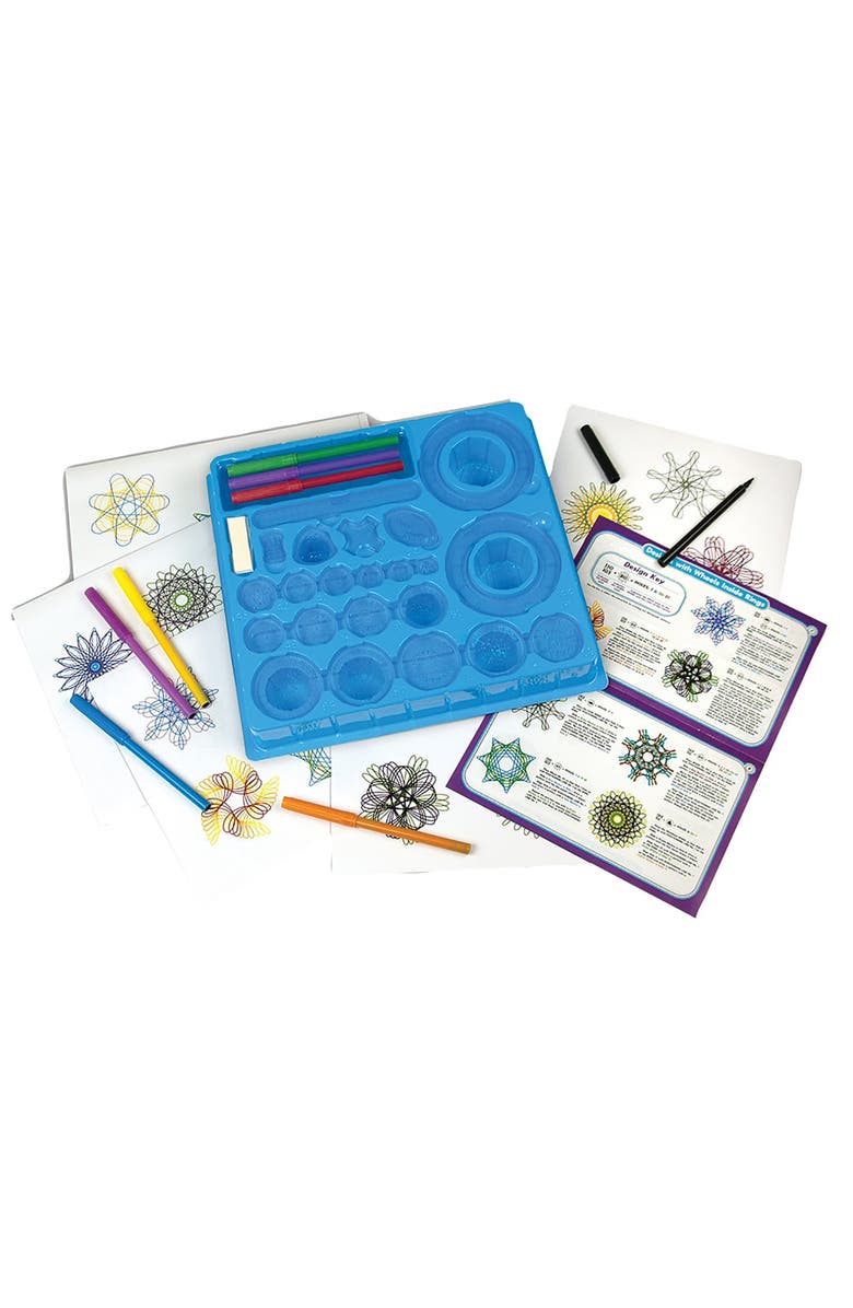 Kahootz The Original Spirograph Drawing Kit w/ Markers
Guide Book, Alternate, color, Multicolored