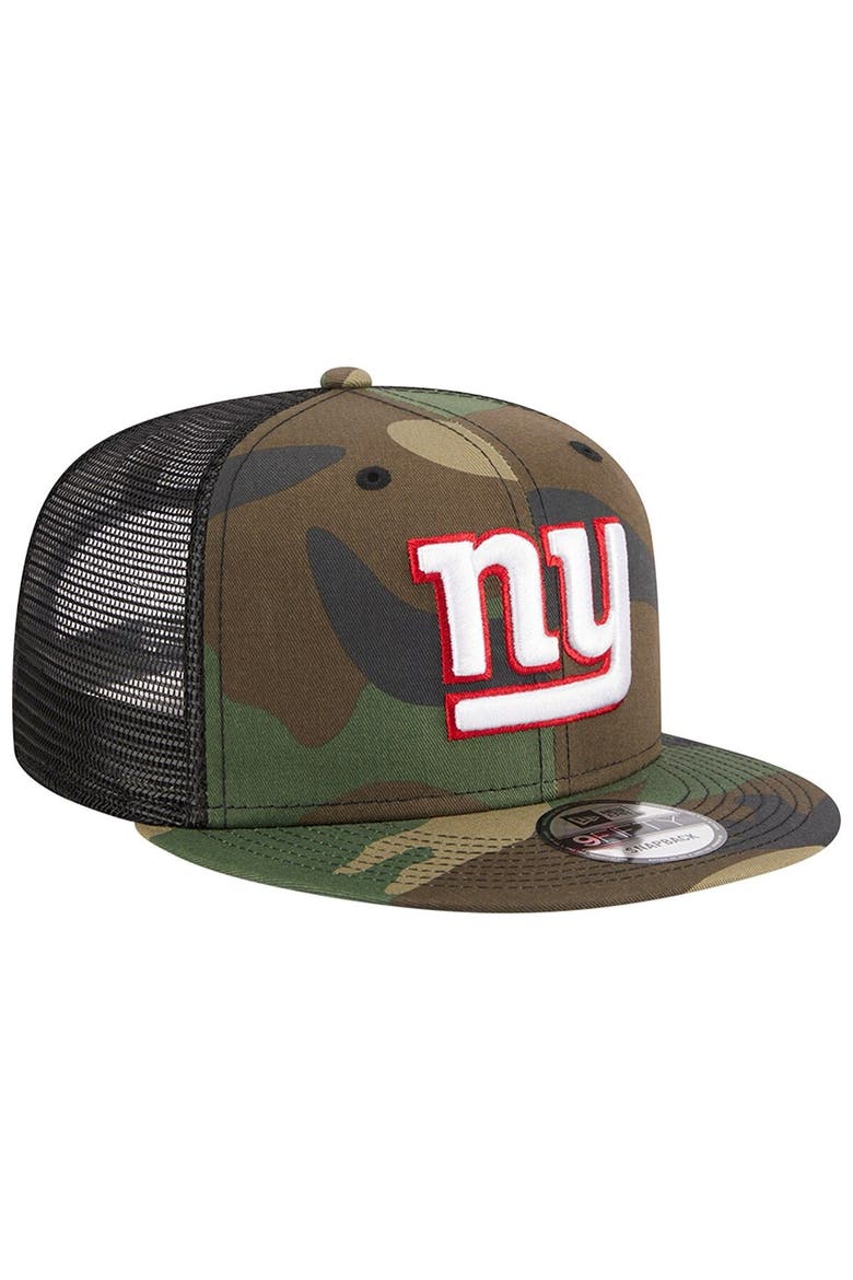 Men's New Era Camo New York Giants  Main Trucker 9FIFTY Snapback Hat, Alternate, color, Camo
