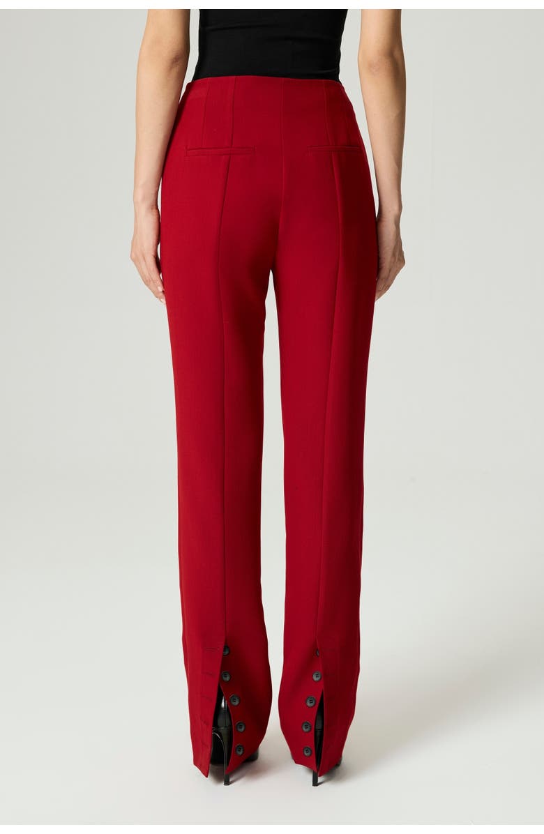 Nocturne Tailored Bootcut Trousers, Alternate, color, Red