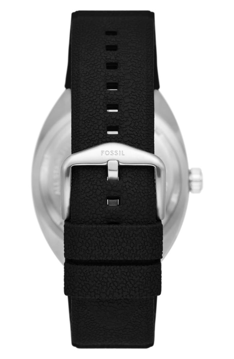 Fossil Breaker Silicone Strap Watch, 42mm, Alternate, color,