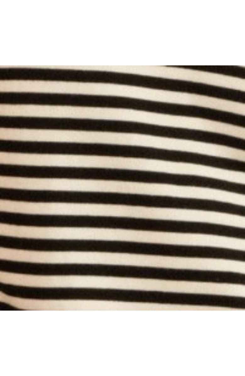 Walker & Hunt Milton Striped Polo Shirt, Alternate, color, Black & Cream