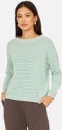 Yumi Knitted Stripe Relaxed Jumper
