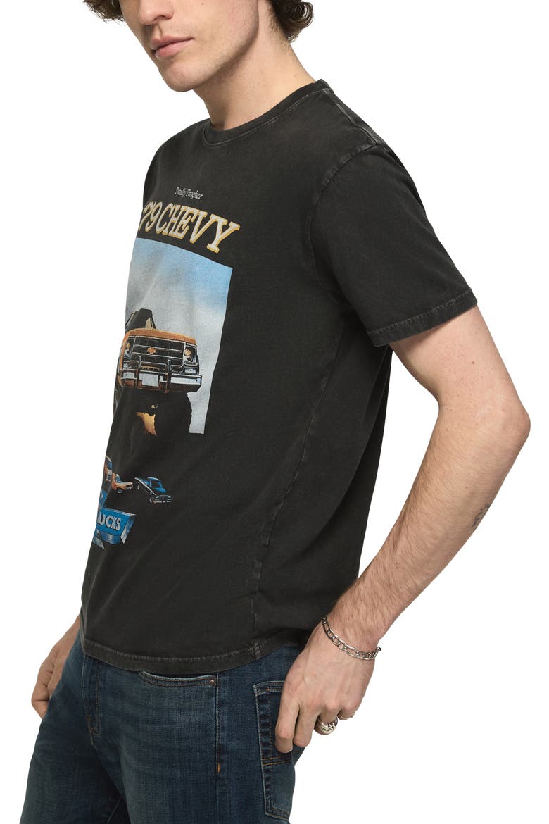 Chevy Trucks Graphic Tee, Alternate, color, JET BLACK
