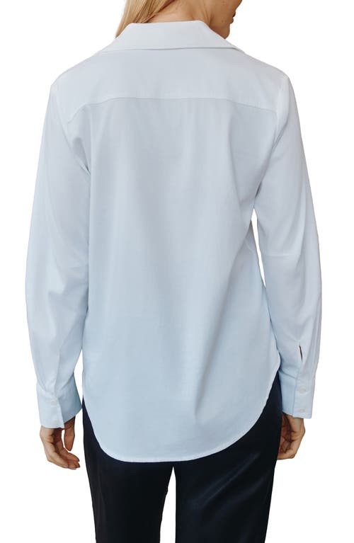 Bella Dahl Relaxed Fit Button-up Shirt In White