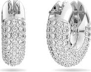 Swarovski Dextera Pavé Hoop Earrings