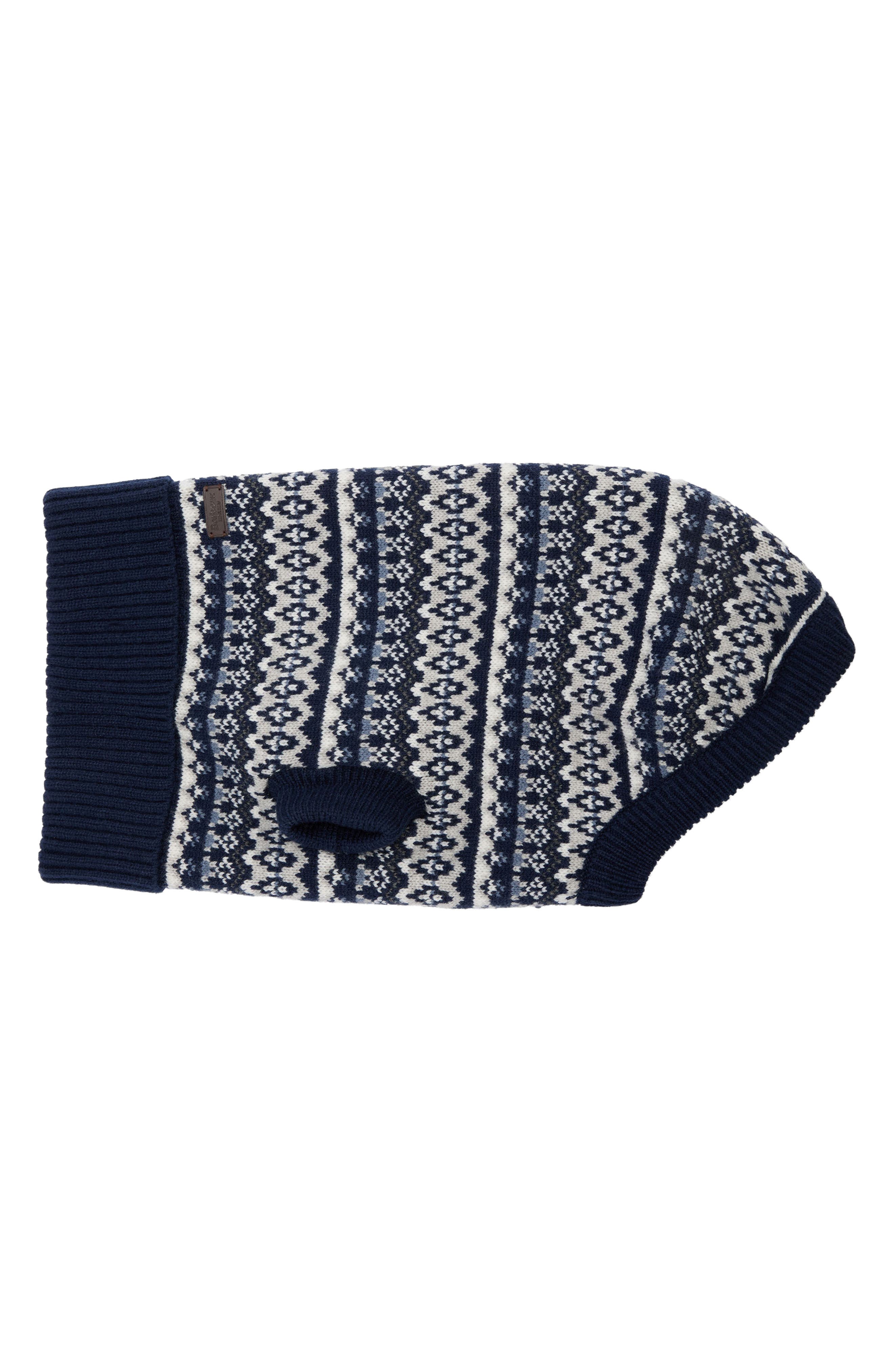 Marlow Fair Isle Dog Sweater