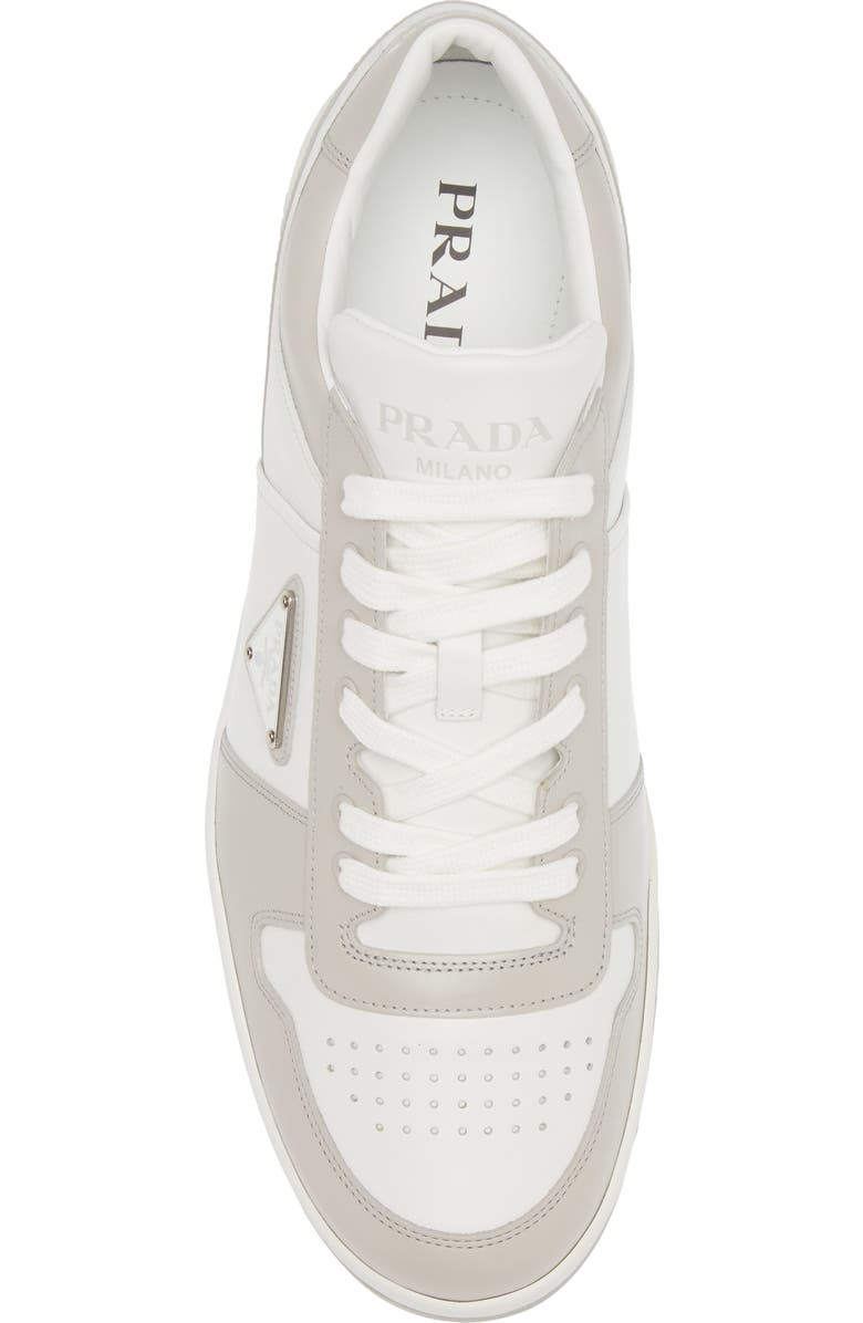Prada Downtown Logo Low Top Sneaker, Alternate, color,