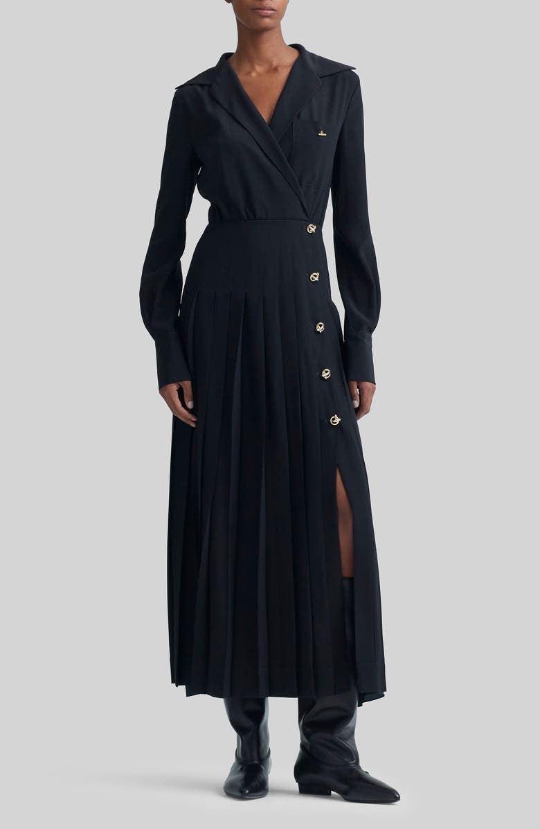 Altuzarra Geraldine Long Sleeve Midi Shirtdress, Alternate, color, 