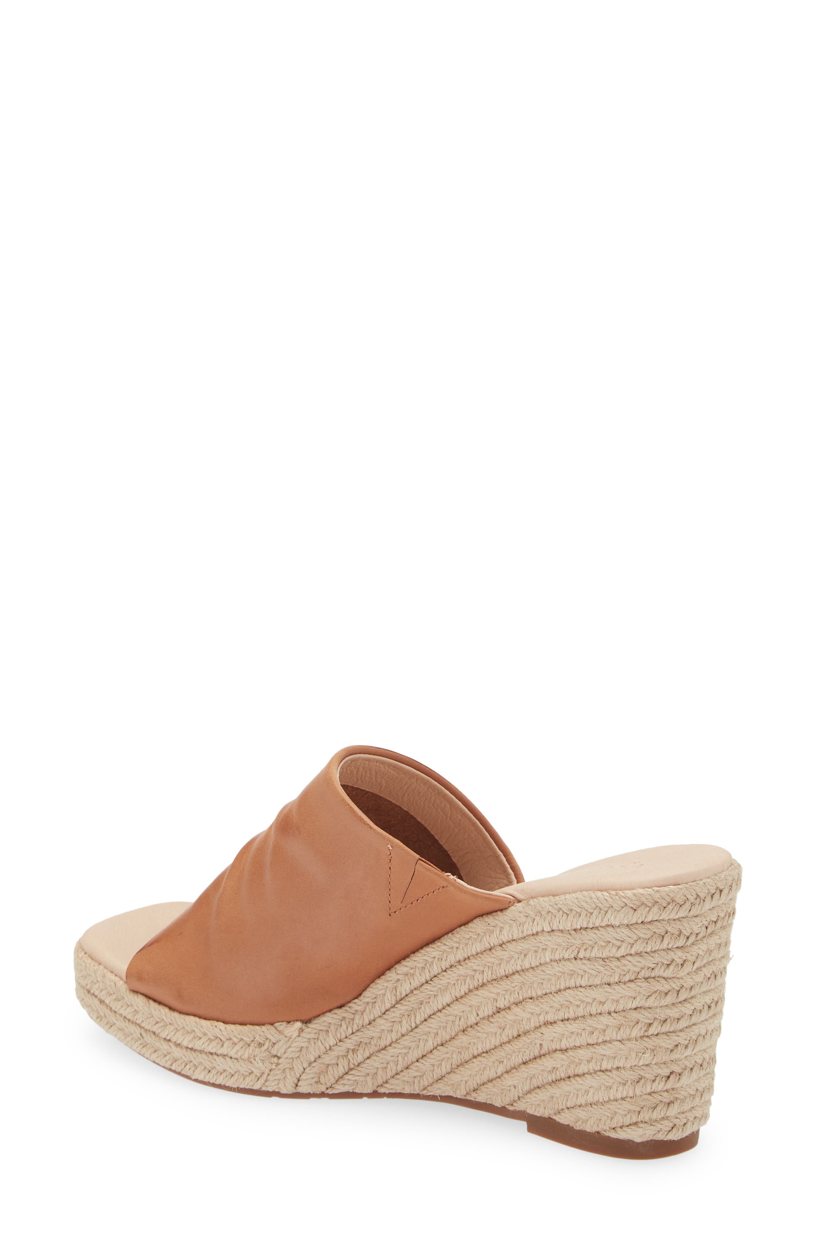 Chocolat Blu Ian Espadrille Platform Wedge Slide Sandal, Alternate, color, 