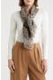 Cheetah Square Gauze Scarf