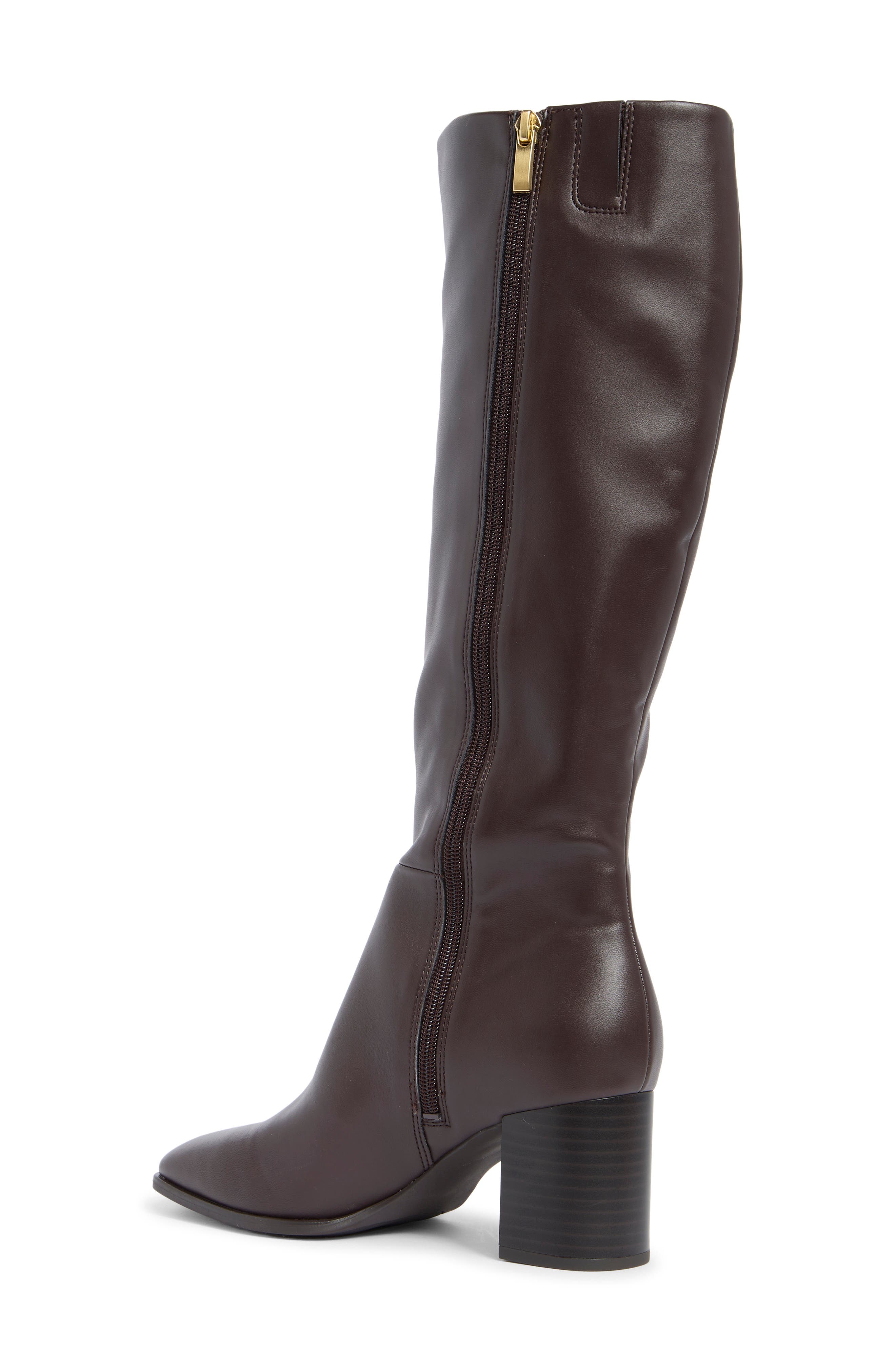 Neena Tall Boot, Alternate, color, BROWN CAFFE