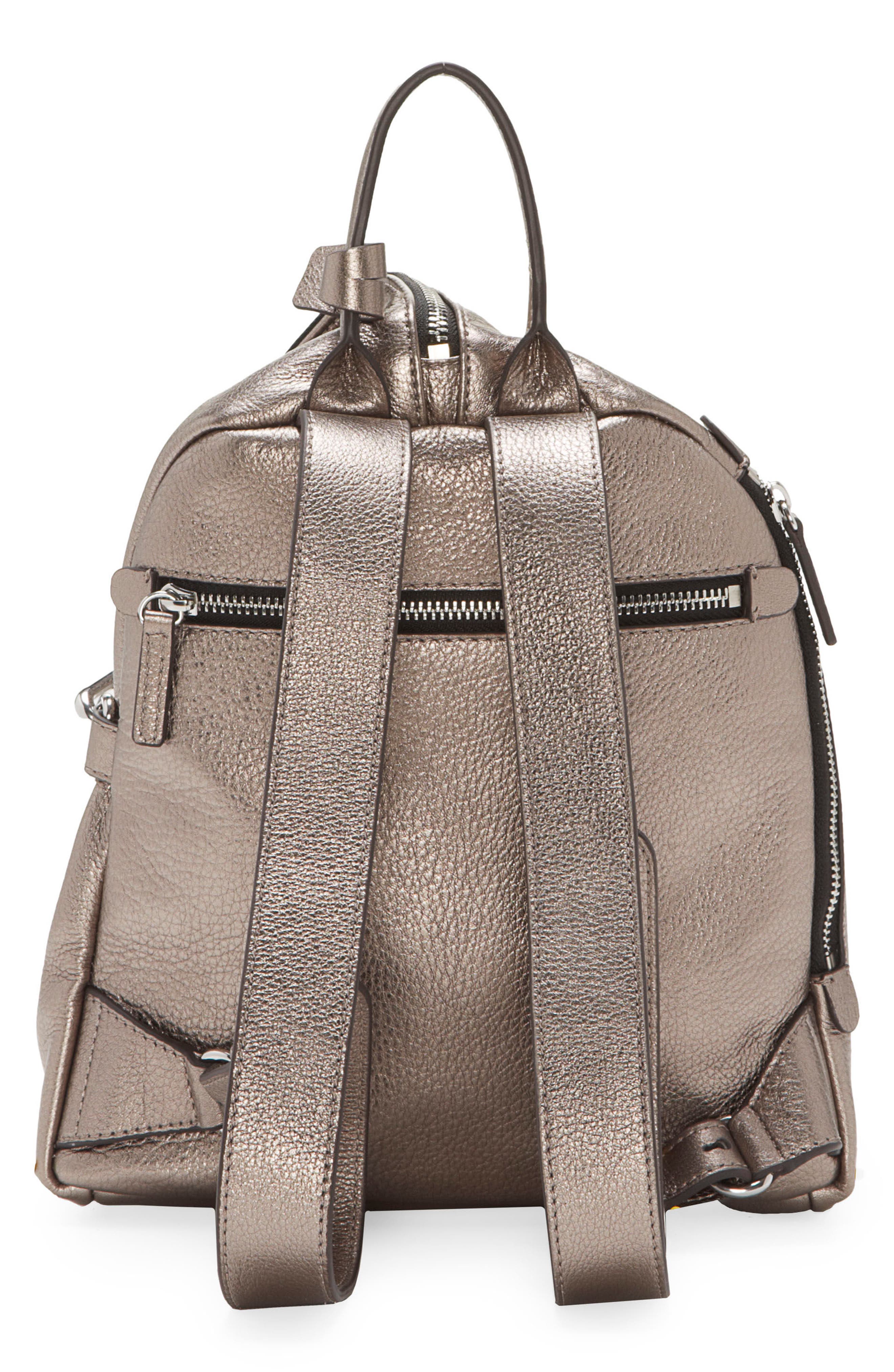 Vince Camuto Small Giani Leather Backpack, Alternate, color, 