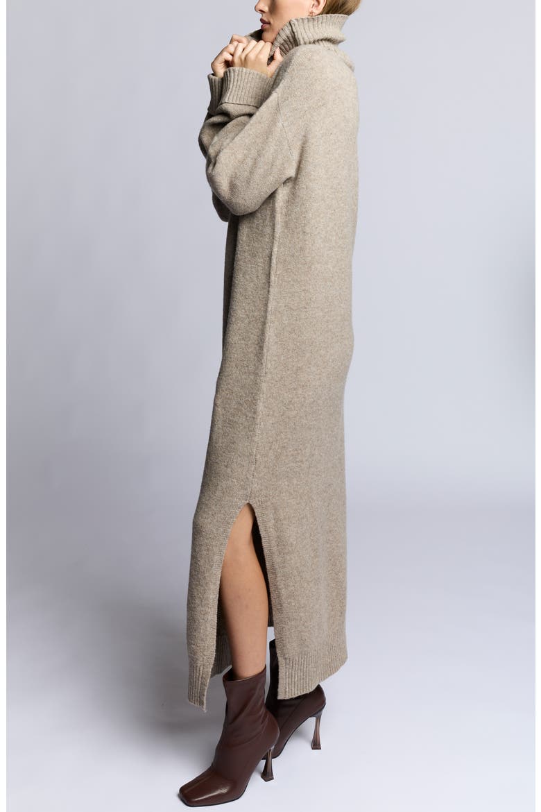 Bedford Sweater Dress, Alternate, color, Mocha