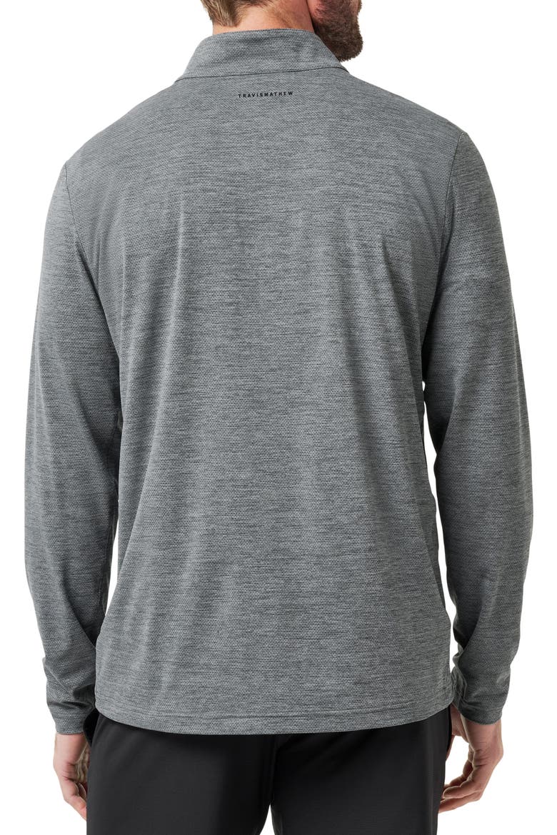 Heater Pro Quarter Zip Pullover, Alternate, color, HEATHER GREY
