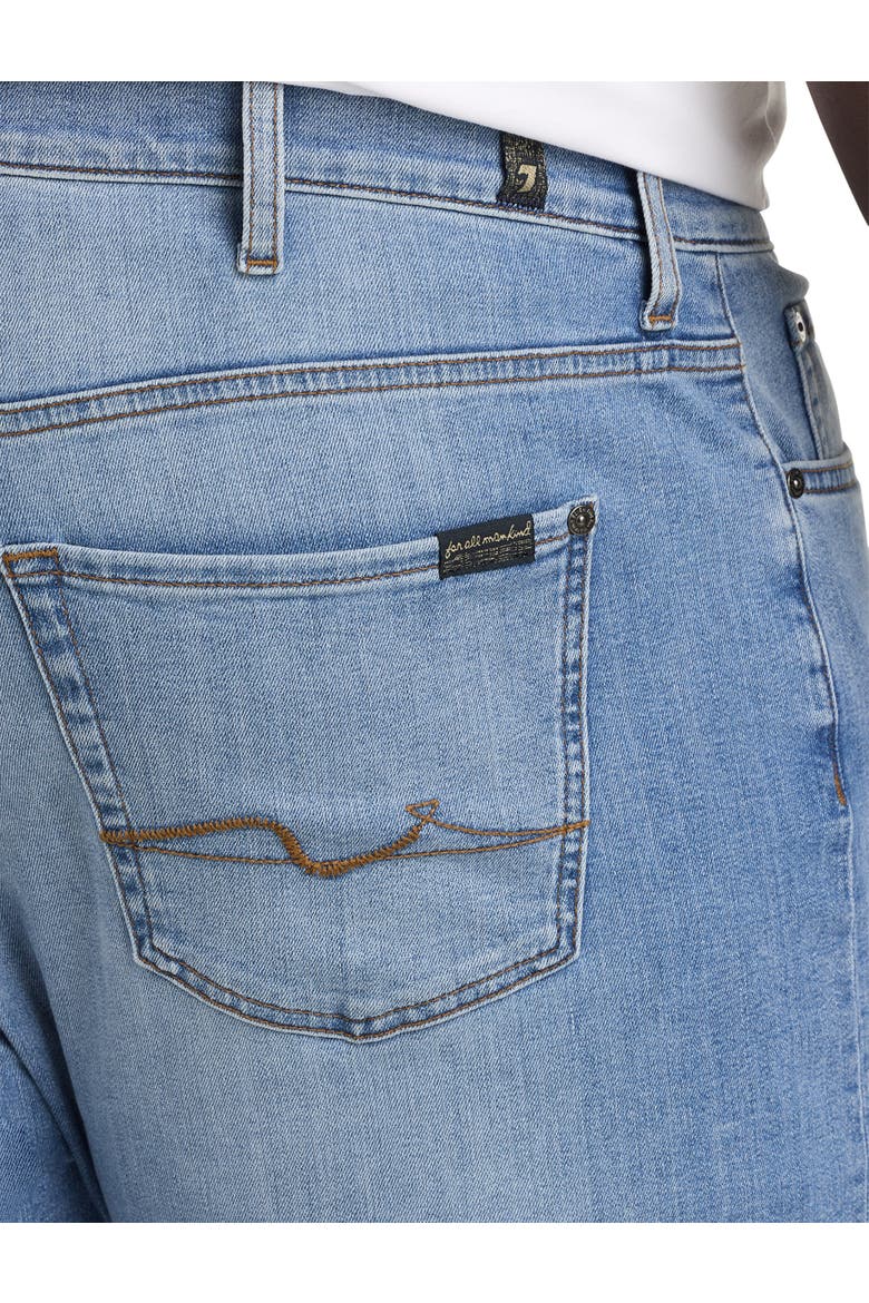 Big & Tall Light Wash Jeans, Alternate, color, PACIFIC BLUE