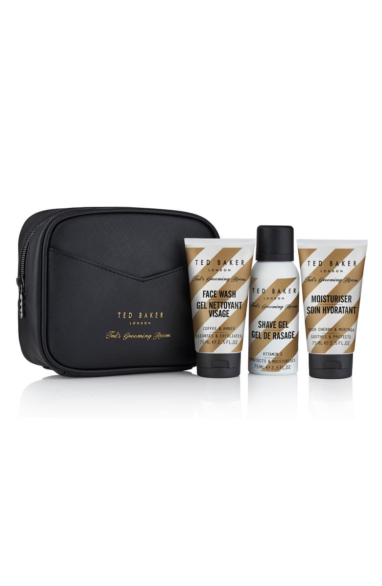 Ted Baker London Ted's Grooming Room Travel Trio, Main, color, 