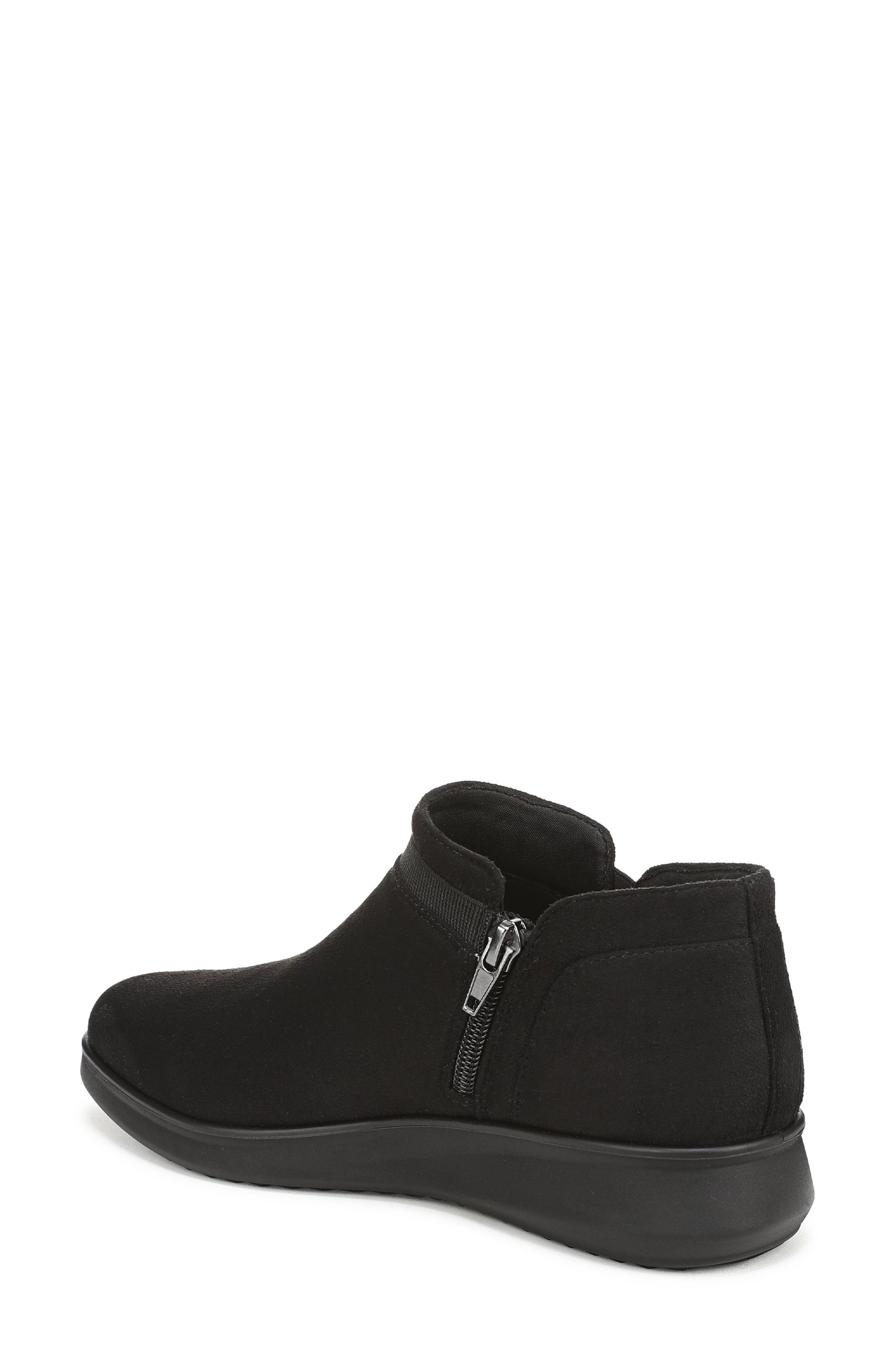 Flynn Bootie, Alternate, color, BLACK STRETCH FABRIC