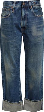 R13 Cuffed X-Boyfriend Jeans