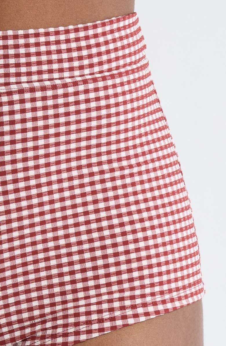 Kulani Kinis Retro Cheeky Swim Shorts, Alternate, color, Coco Kisses