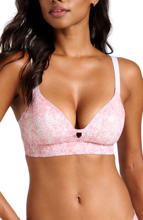Organic Cotton No-Show V-Neck Foam Bra