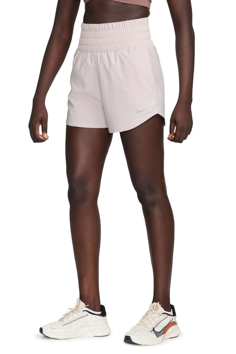 Dri-FIT Ultrahigh Waist 3-Inch Brief Lined Shorts, Main, color, PLATINUM VIOLET
